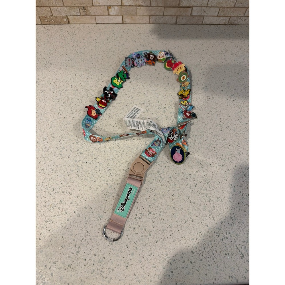 Disney Lanyard with Pins Bundle